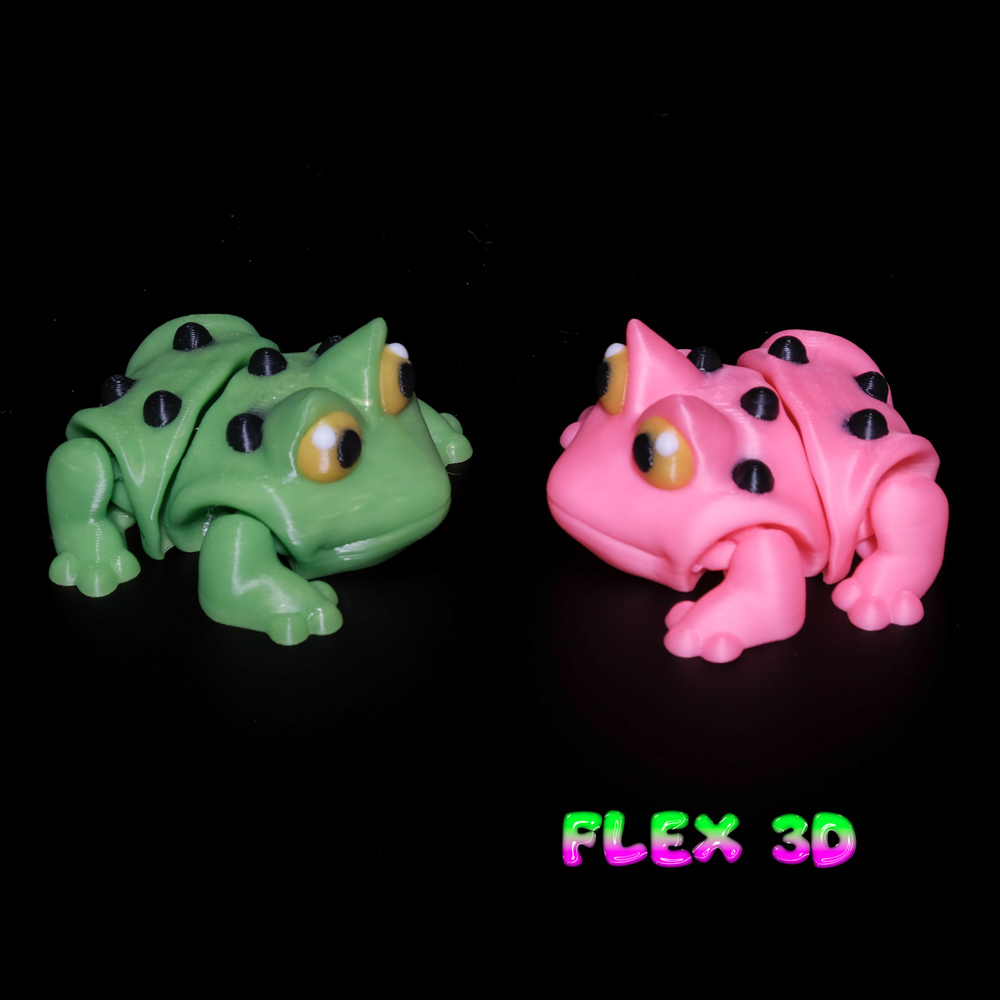 Flex 3D Pacman Frog Chunky